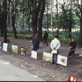 Konstförsäljning i Izmajlovo parken